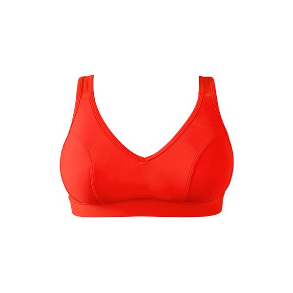 Slim red Cotton Top